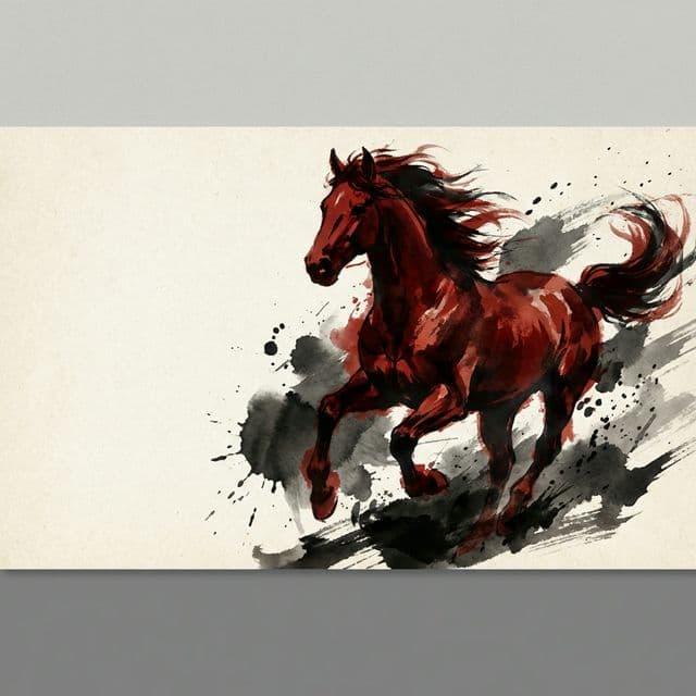 Red Horse 2026 Background